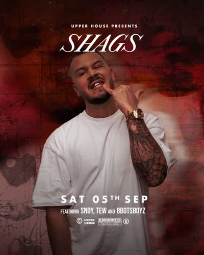 @dj_shags pops his Upper House cherry this Saturday 🍒 Don’t miss this special guest ❤️‍🔥