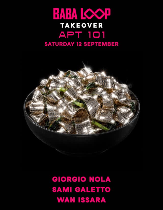 Baba Loop is back in Bangkok, taking over @apt101club
