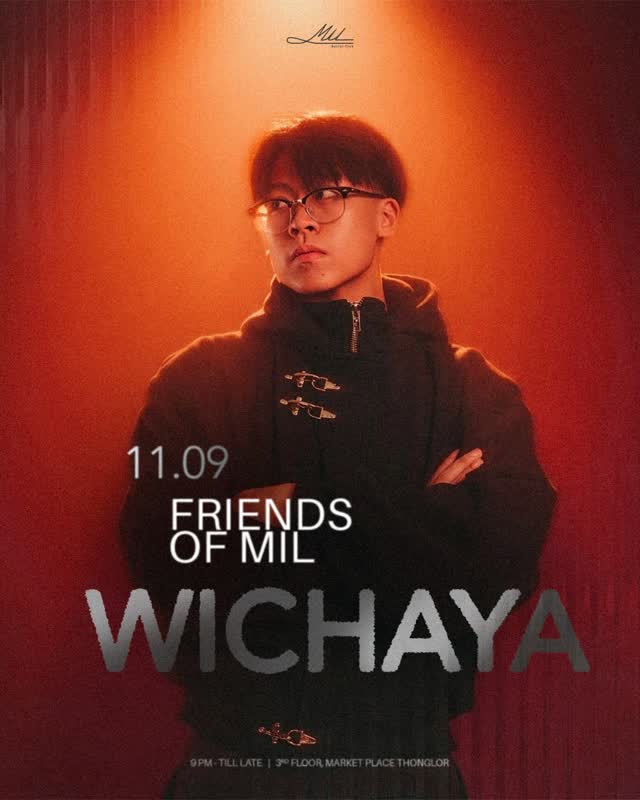 This 11 September, we turn it UP 🔊🔥 with DJ WICHAYA @wichayamusic (friends of mil)