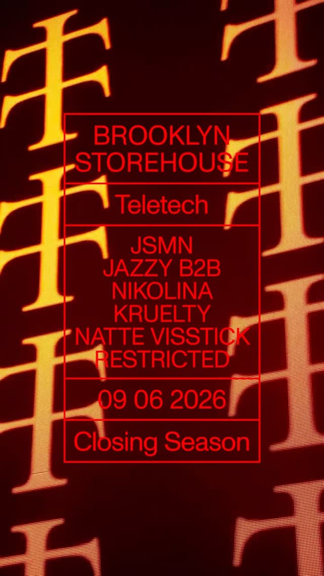 Teletech is back at Brooklyn Storehouse this closing season.