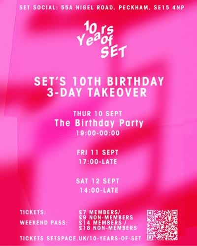 SET’S 10TH BIRTHDAY 3-DAY TAKEOVER