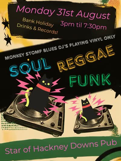 Bank Holiday Monday daytime vinyl session