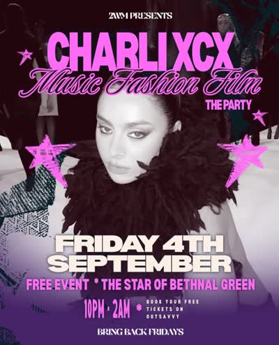 Charli XCX - Music, Fashion, Film - The Party