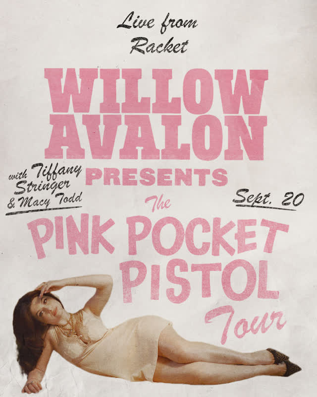 VENUE CHANGE: the Willow Avalon show at Webster Hall on September 20 has moved to Racket on the same night 💗 all tickets purchased for the Webster Hall show will be honored at the Racket show