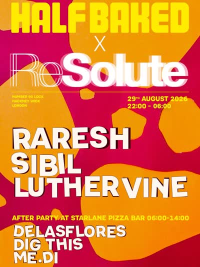 Annual collaboration with ReSolute w/ Raresh, Sibil & Luther Vine