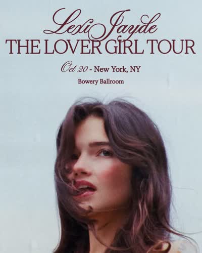 JUST ANNOUNCED ✰ Lexi Jayde ✰ October 20 ✰ Tickets on sale Thursday @ 10am! ✰