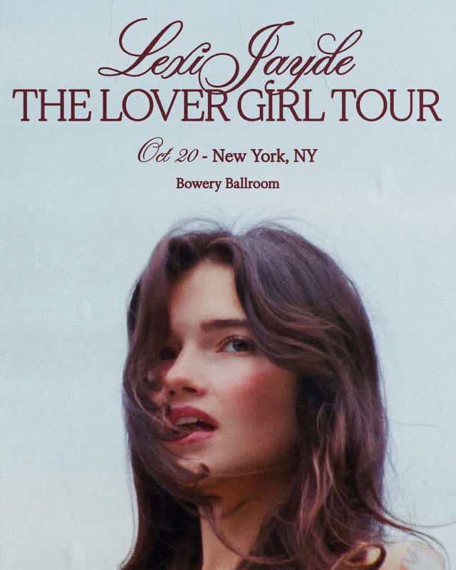 JUST ANNOUNCED ✰ Lexi Jayde ✰ October 20 ✰ Tickets on sale Thursday @ 10am! ✰