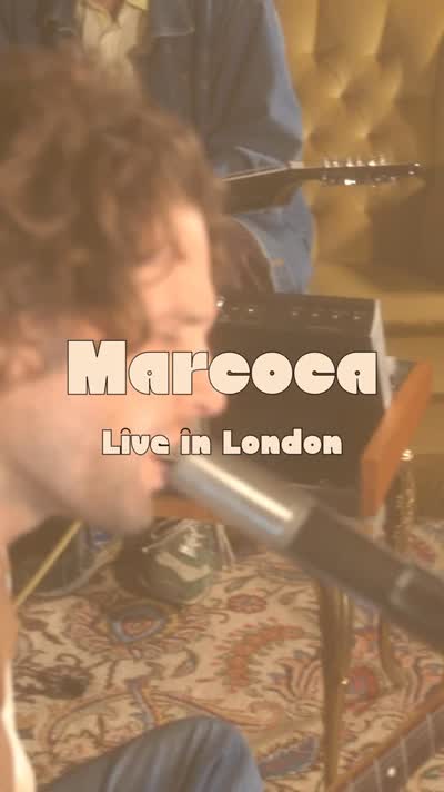 Psychedelic indie surfers @marcoca_music play the ONLY UK date of their second European tour
