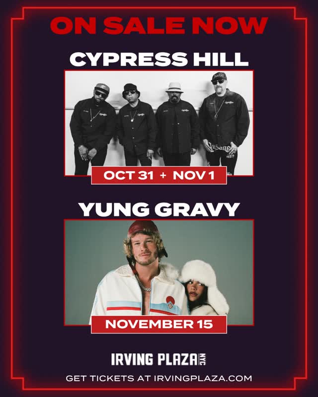 Cypress Hill & Yung Gravy at Irving Plaza