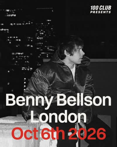 Benny Bellson debut London show
