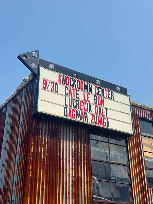 Cate Le Bon at Knockdown Center