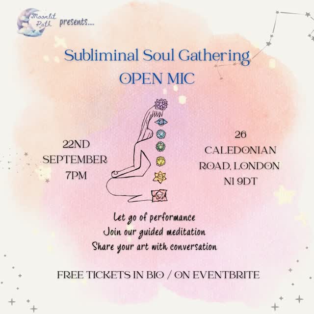 Subliminal Soul Gathering - spoken word to create deeper connection