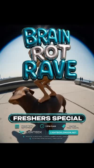 BRAIN ROT RAVE: FRESHERS SPECIAL