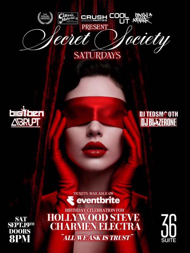 Secret Society Saturdays