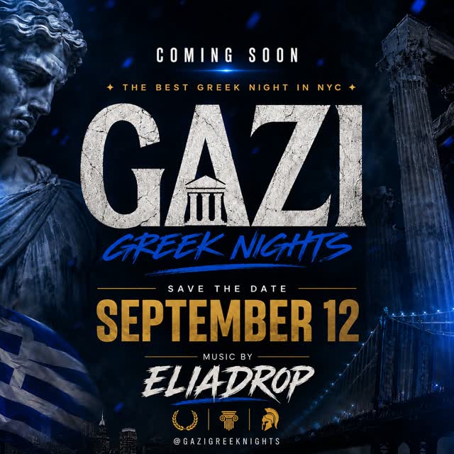 GAZI GREEK NIGHTS WELCOME BACK PARTY