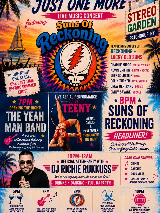 Just One More Live Music Concert