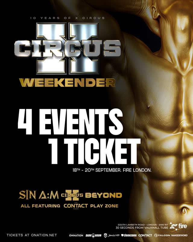 X CIRCUS 10th Anniversary Weekend