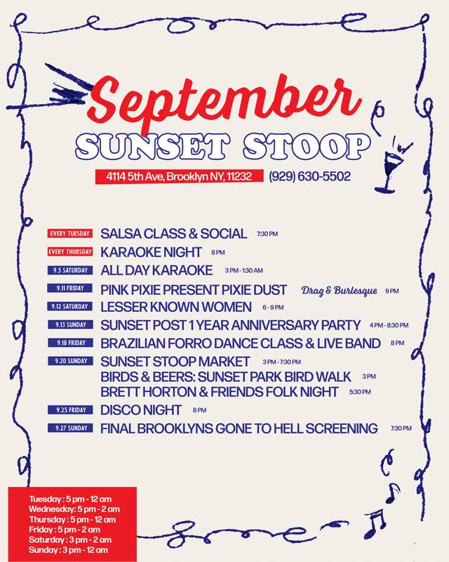 September Sunset Stoop