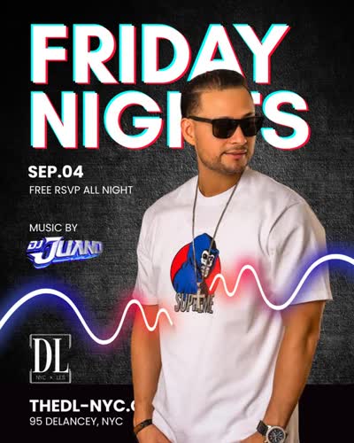 Summer’s unoffically wrapping up, but the long weekend is just getting started. Catch @djjuano taking over the rooftop with your favorite open-format anthems. Head down to the 2nd floor lounge where @djdeeniro brings the heat with a hot reggaeton mix to start the weekend right.