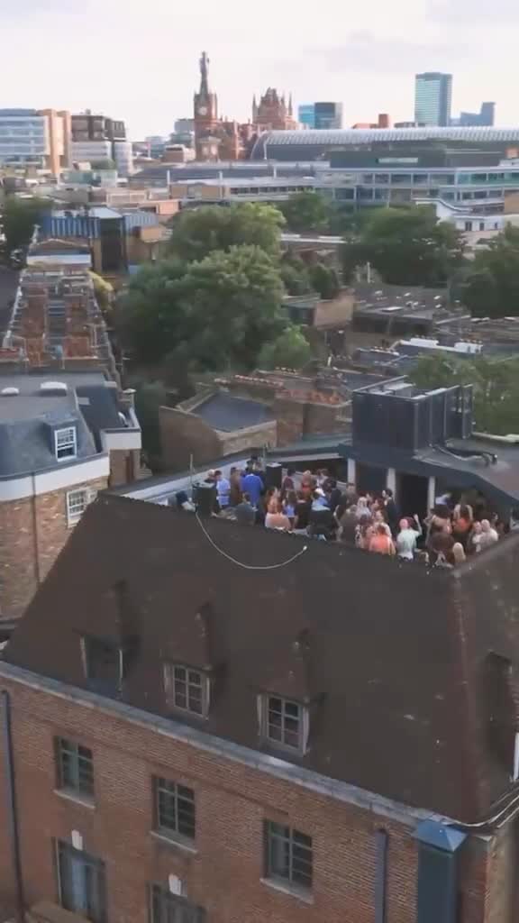 Last roof top party of the year