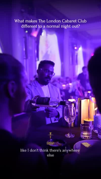 Date night at The London Cabaret Club