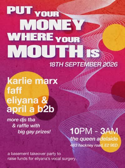 PUT YOUR MONEY WHERE YOUR MOUTH IS