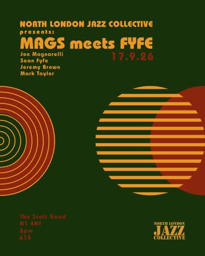 The North London Jazz Collective presents Joe Magnarelli & Sean Fyfe
