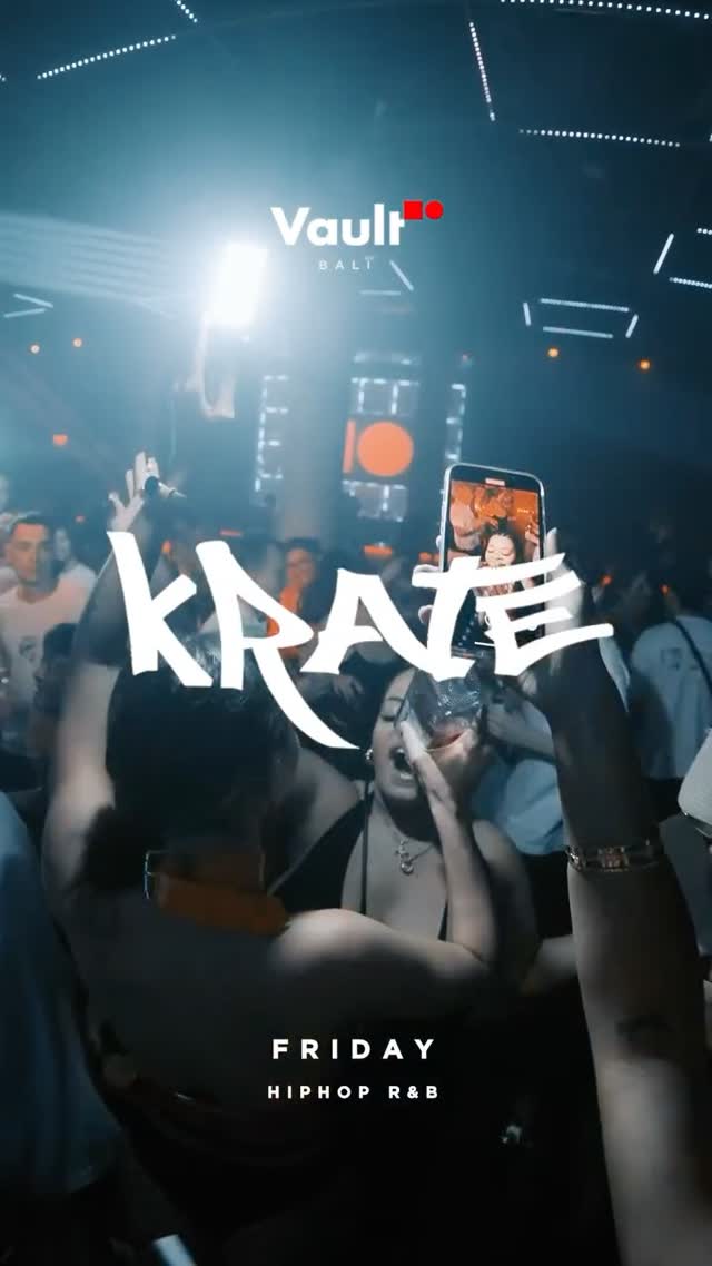 KRATE - FRIDAY 4 SEPT