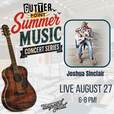 FINAL show of our 2026 Gutter Point Summer Music Series