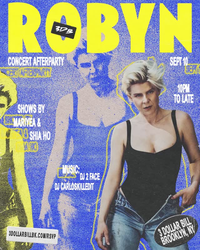 Robyn Concert Afterparty!