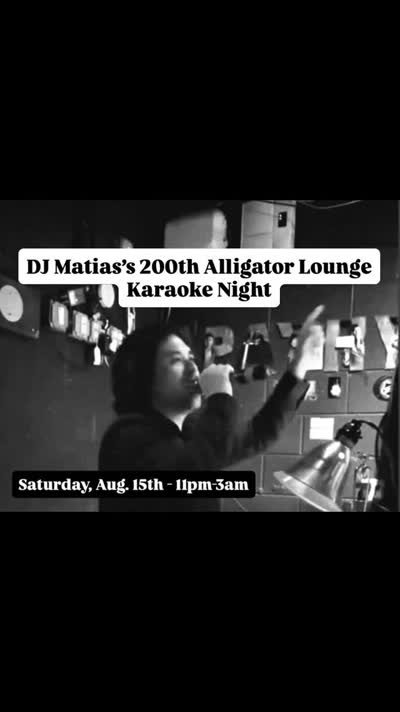 Karaoke Night with DJ Matias