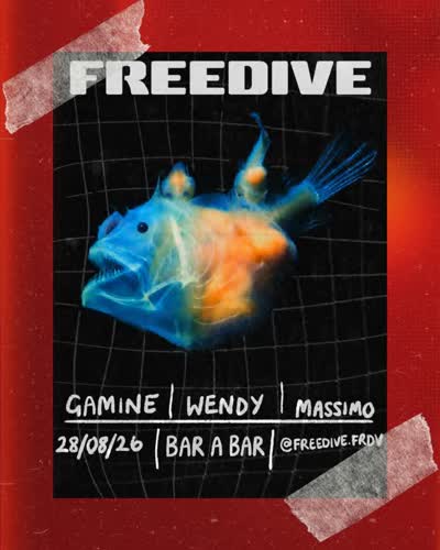 @freedive.frdv returns to the basement for their fourth party