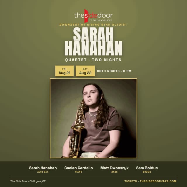 Sarah Hanahan Quartet Live Jazz Performance
