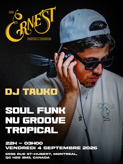 Montreal, we active 🥷🏽🔥 Soul. Funk. Nu Groove. Tropical heat.