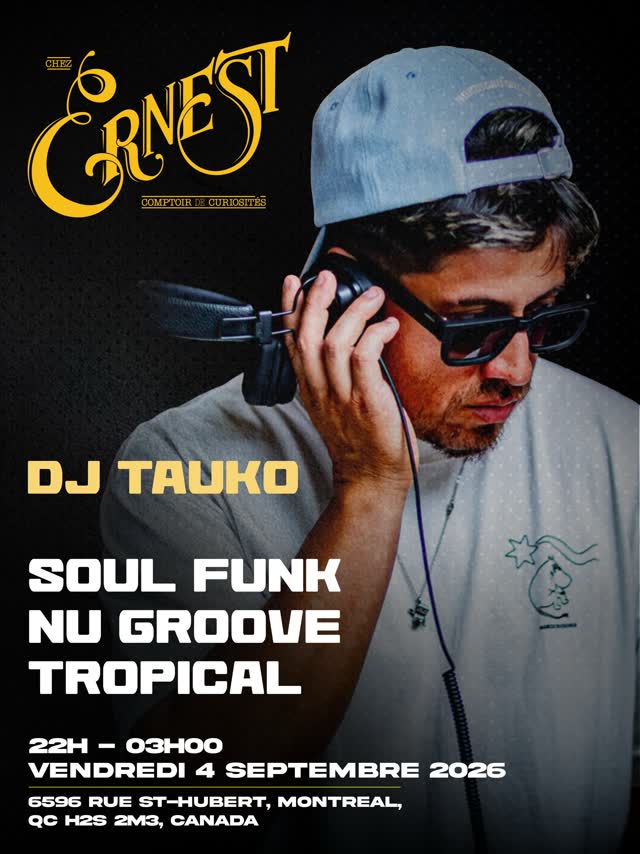 Montreal, we active 🥷🏽🔥 Soul. Funk. Nu Groove. Tropical heat.