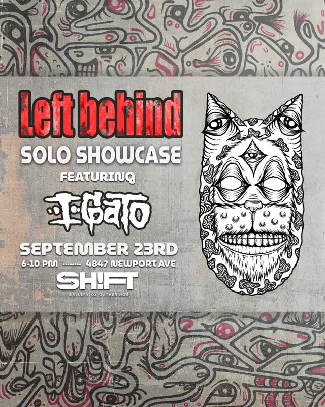LEFT BEHIND by @_eyegato_