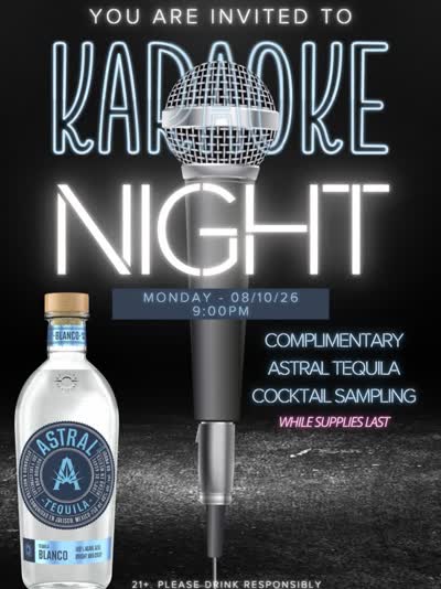 Extra extra special karaoke night