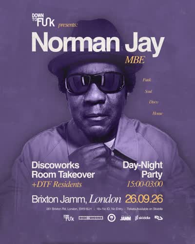 DOWN TO FUNK PRESENTS: NORMAN JAY MBE