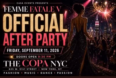 Femme Fatale V Fashion After Party