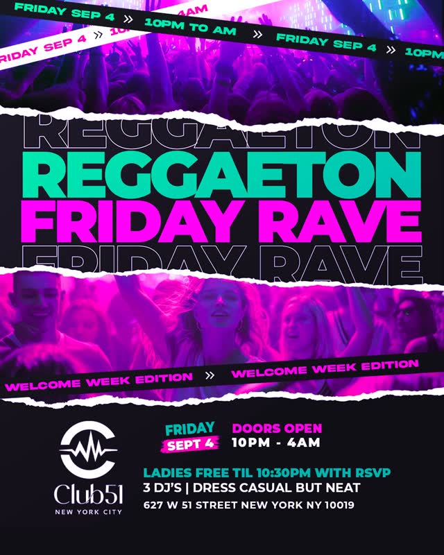 THIS FRIDAY @ CLUB 51 NYC
