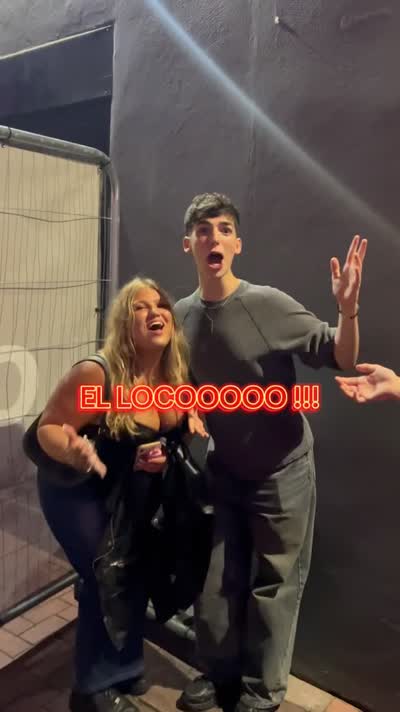 EL LOCO ??? TONIGHT, WE MAKE THE 3RD FLOOR SHAKE