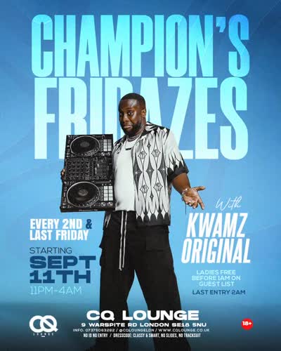 CHAMPION’S FRIDAYS