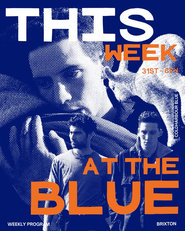 THIS WEEK AT THE BLUE