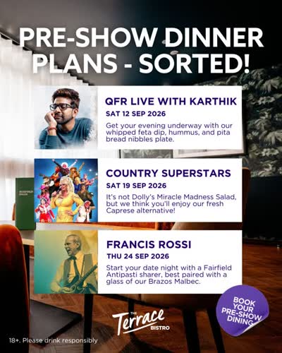 Pre-Show Dinner Plans - Sorted!