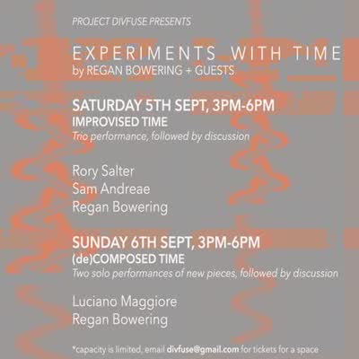 Experiments with Time by Regan Bowering