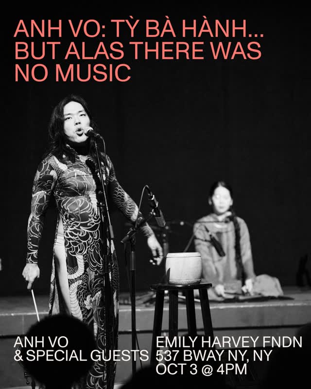 Anh Vo: Tỳ Bà Hành...But Alas There Was No Music