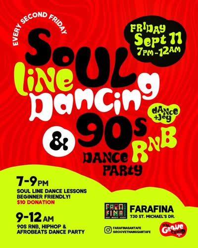 Soul Line Dancing & 90s RNB Dance Party