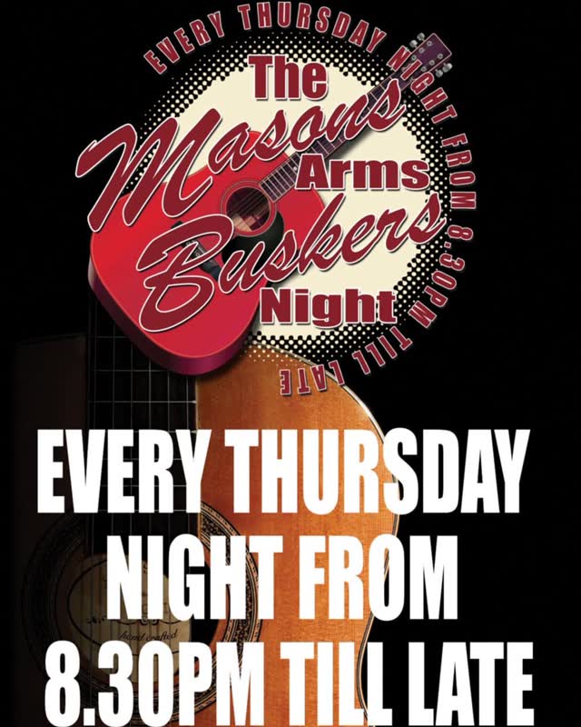 BUSKERS NIGHT TONIGHT!