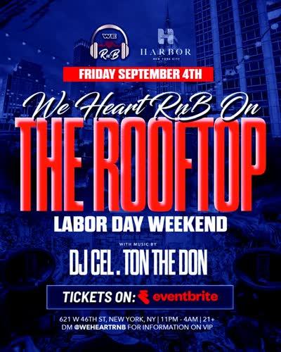 New York City R&B Rooftop Party