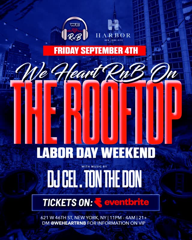 New York City R&B Rooftop Party